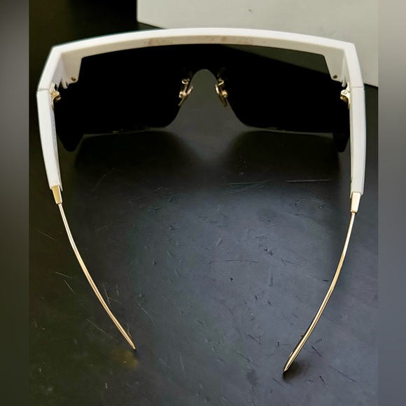 NWOT Christian Dior Smoke Mirror Shield Sunglasses - Picture 8 of 8